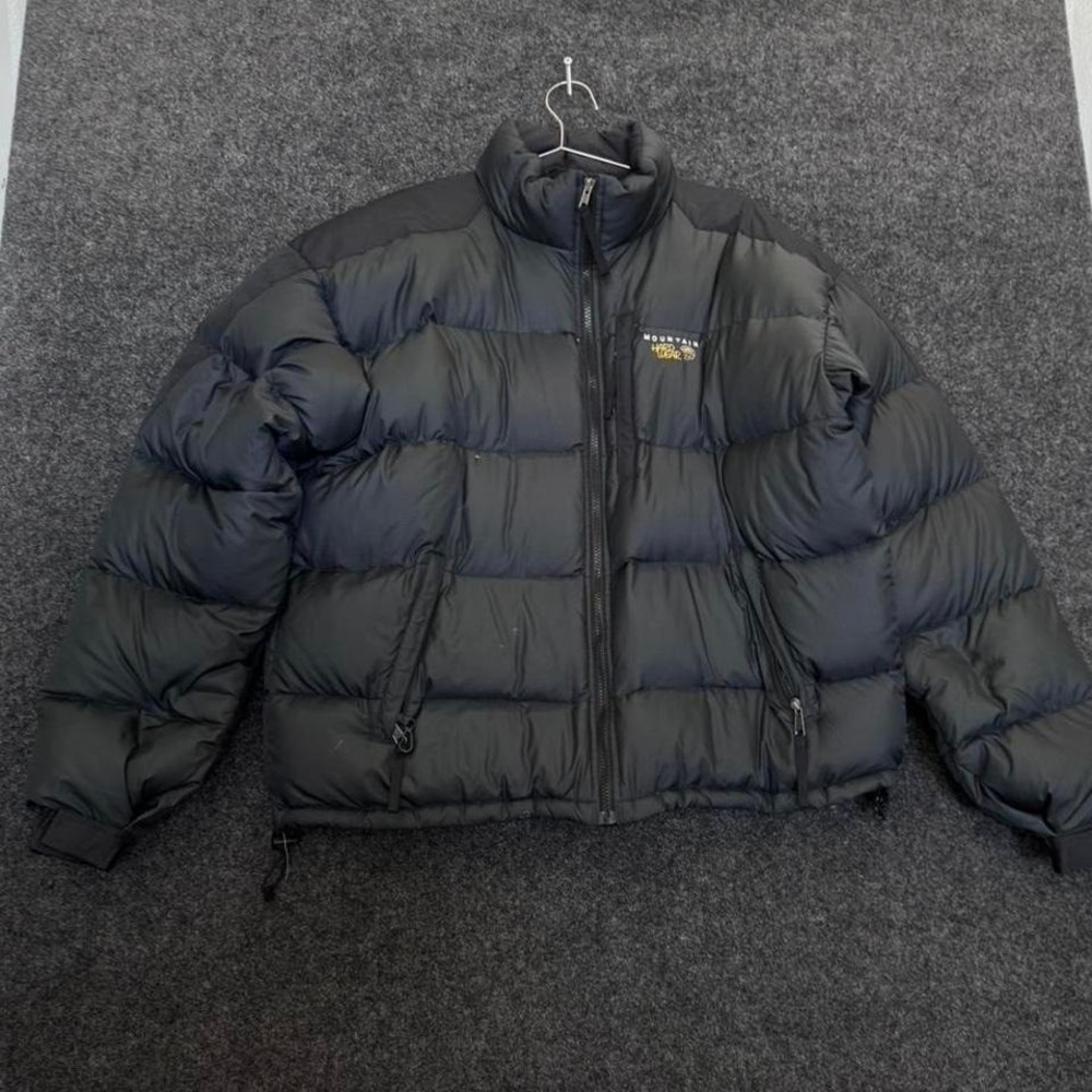 Mountain Hardwear Men's XL black puffer jacket down winter coat